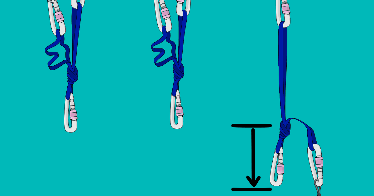 Equalize Trad Anchors - Basic Trad Climbing Skills - VDiff Climbing